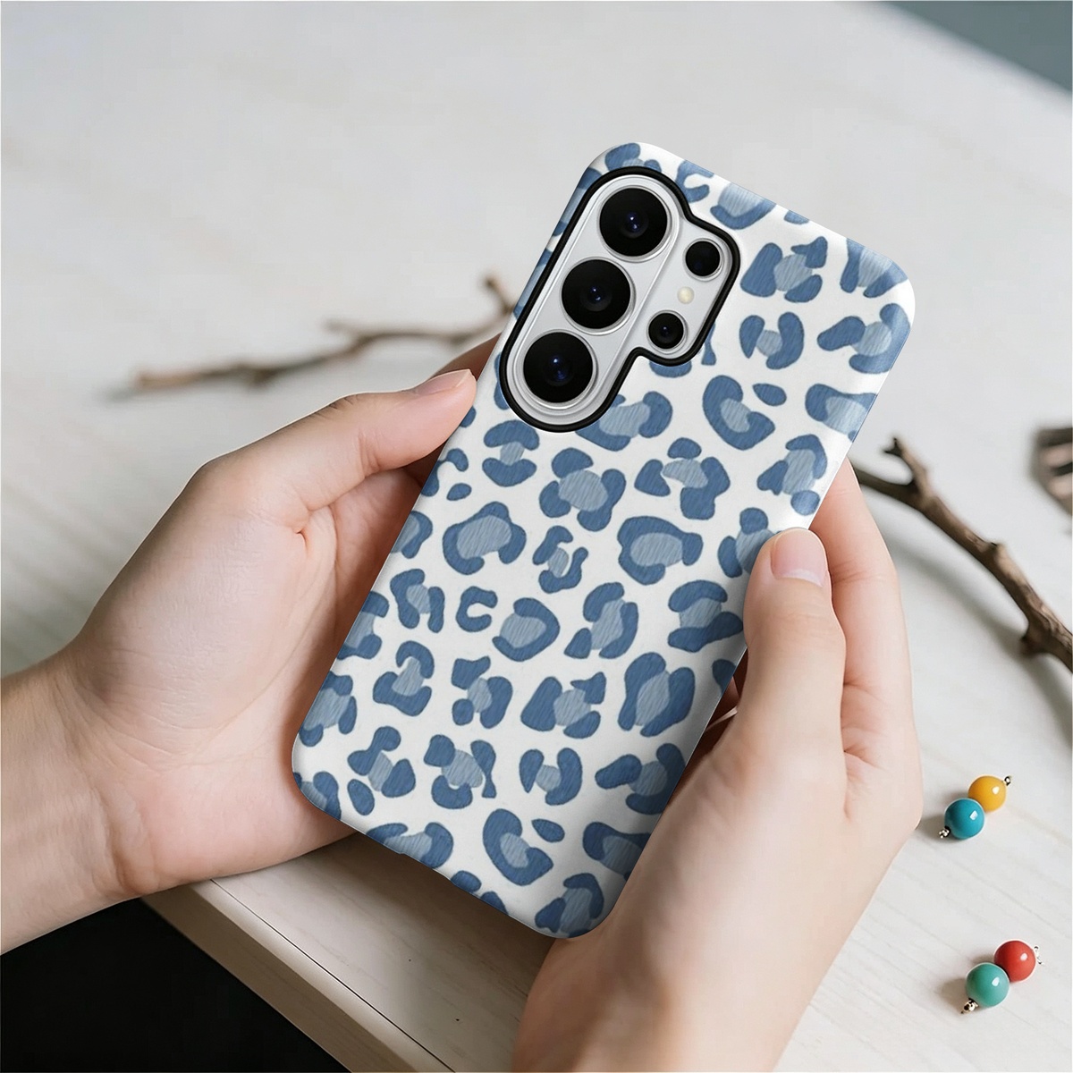 Blue Leopard Print 2-in-1 Dual - đánh giá và giá Samsung Galaxy S24