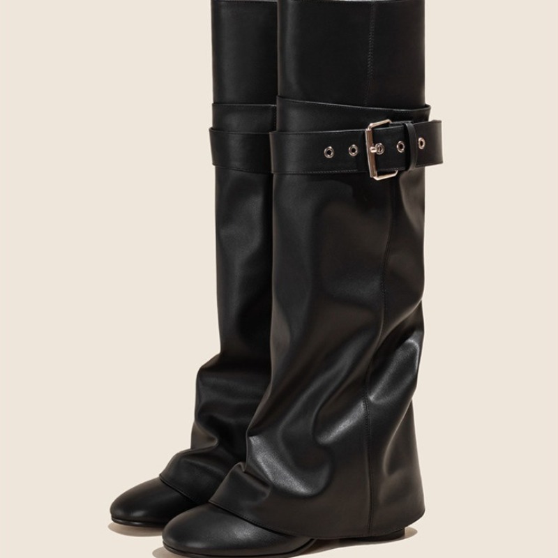 Women's Knee-high Boots Fashio - đánh giá và giá Leather Classic Strap