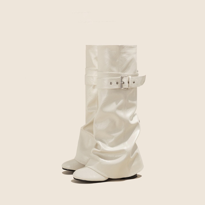 Women's Knee-high Boots Fashio - đánh giá và giá Leather Classic Strap