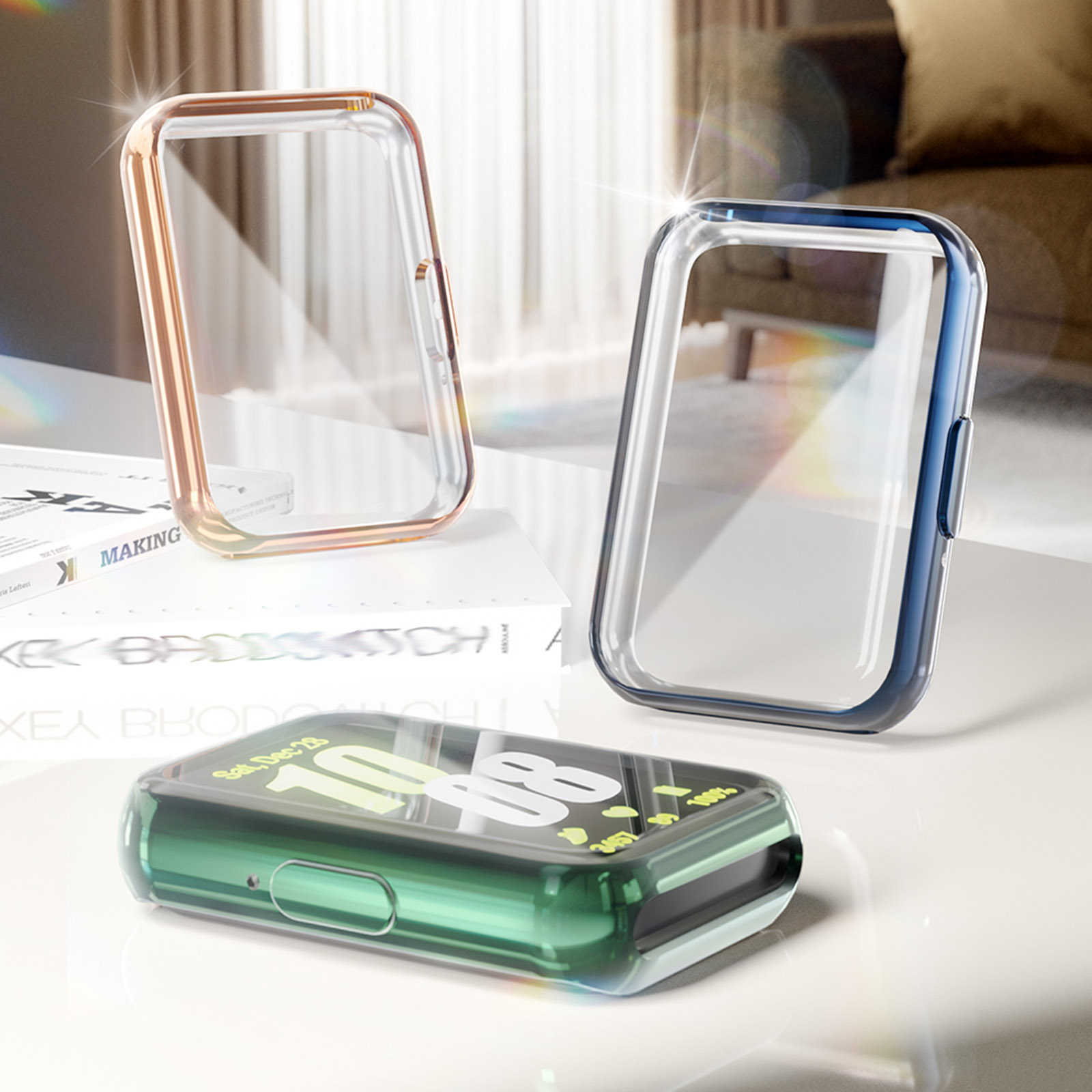 Cover for Samsung Galaxy Fit 3 - đánh giá và giá Samsung Smartwatch Accessories