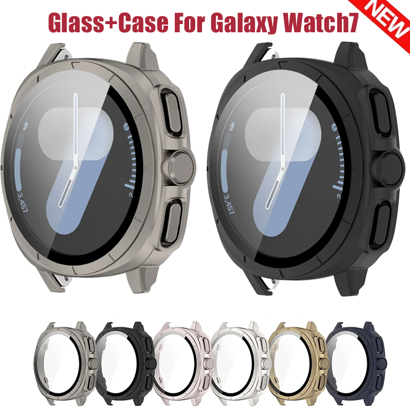 Glass+Case For Samsung Galaxy  - đánh giá và giá Samsung Smartwatch Accessories